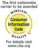 The first nationwide carrier to be awarded the Seal of Wireless Quality. For details, visit www.ctia.org